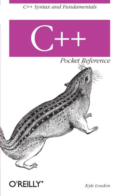 Book cover of: C++ Pocket Reference. By: Kyle Loudon