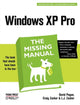 Book cover of: Windows XP Pro. By: David Pogue