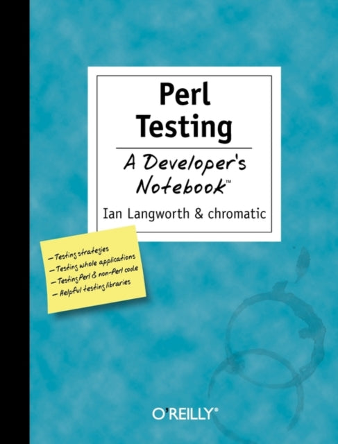 Book cover of: Perl Testing. By: Ian Langworth