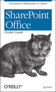 Book cover of: SharePoint Office Pocket Guide. By: Jeff Webb
