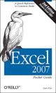Book cover of: Excel 2007 Pocket Guide. By: Curtis Frye