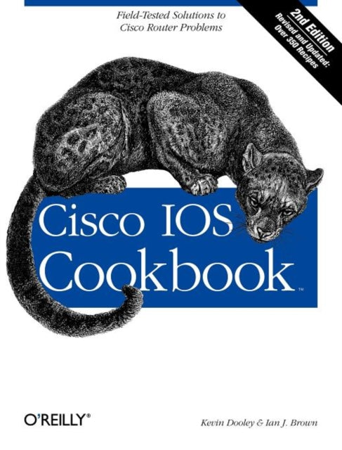 Book cover of: Cisco IOS Cookbook. By: Kevin Dooley