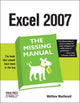 Book cover of: Excel 2007. By: Matthew MacDonald