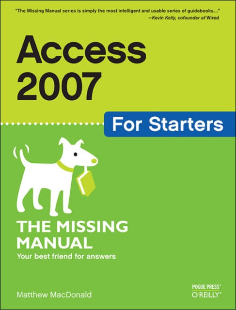 Book cover of: Access 2007 for Starters. By: Matthew MacDonald