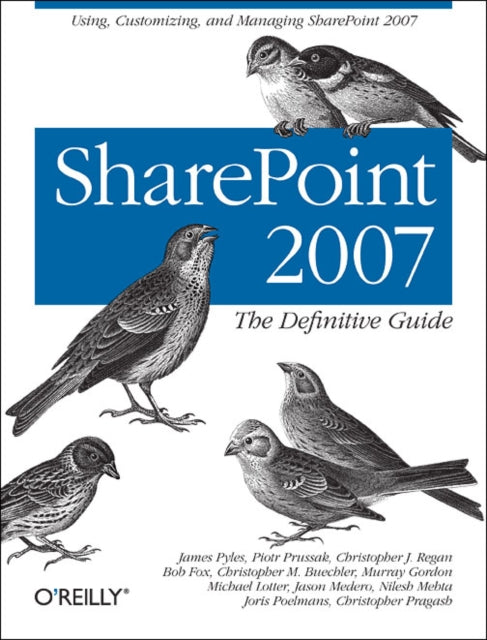 Book cover of: SharePoint 2007. By: James Pyles
