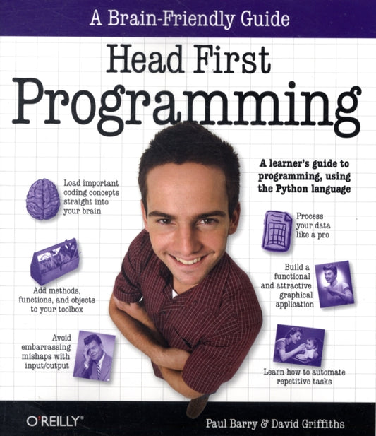 Book cover of: Head First Programming