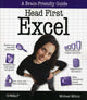 Book cover of: Head First Excel. By: Michael Milton