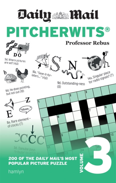 Book cover of: Daily Mail Pitcherwits – Volume 3. By: Professor Rebus