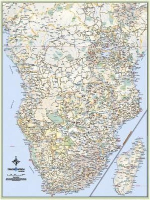 Book cover of: Africa Wall Map