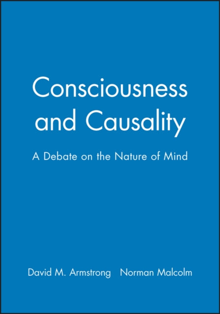Book cover of: Consciousness and Causality