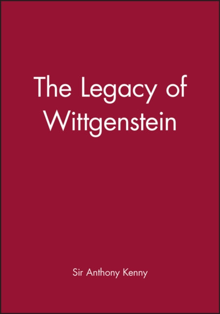 Book cover of: Legacy of Wittgenstein
