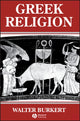 Book cover of: Greek Religion. By: Walter Burkert