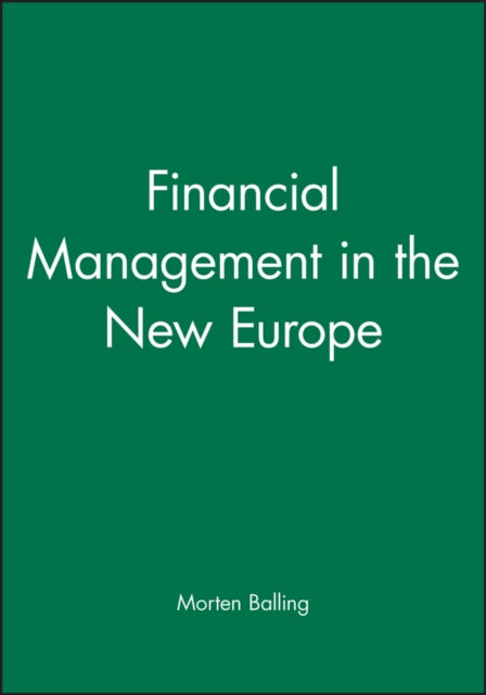 Book cover of: Financial Management in the New Europe