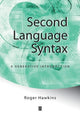 Book cover of: Second Language Syntax