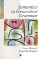 Book cover of: Semantics in Generative Grammar