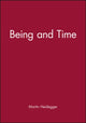 Book cover of: Being and Time. By: Martin Heidegger