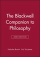 Book cover of: Blackwell Companion to Philosophy