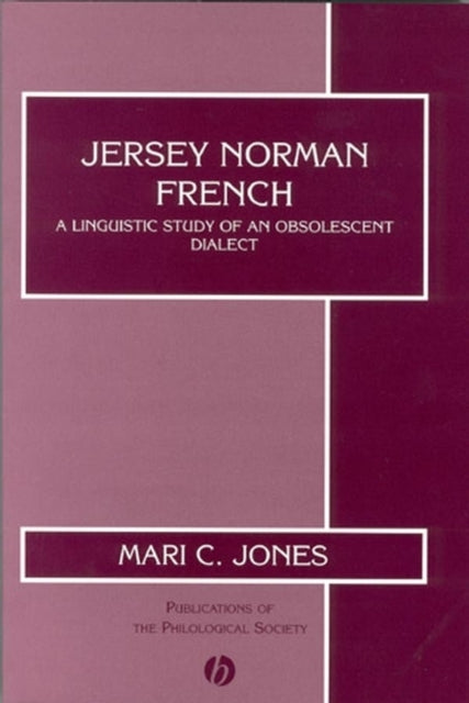 Book cover of: Jersey Norman French. By: Mari C. Jones