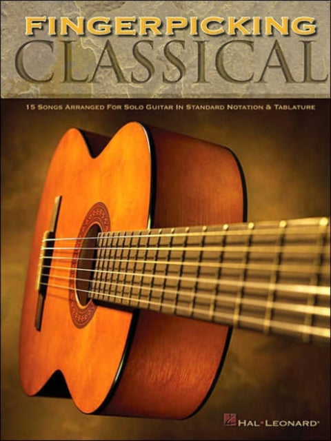 Book cover of: FINGERPICKING CLASSICAL GTR TAB. By: Hal Leonard Corp.