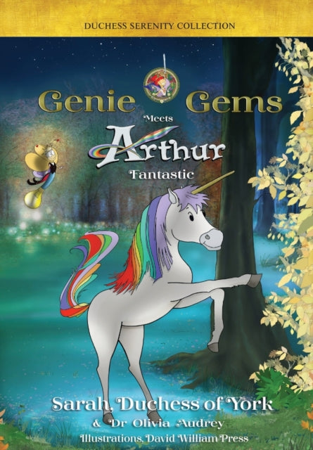 Book cover of: Genie Gems Meets Arthur Fantastic. By: Sarah Duchess of York