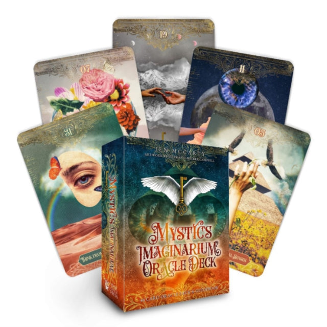 Book cover of: Mystic's Imaginarium Oracle Deck
