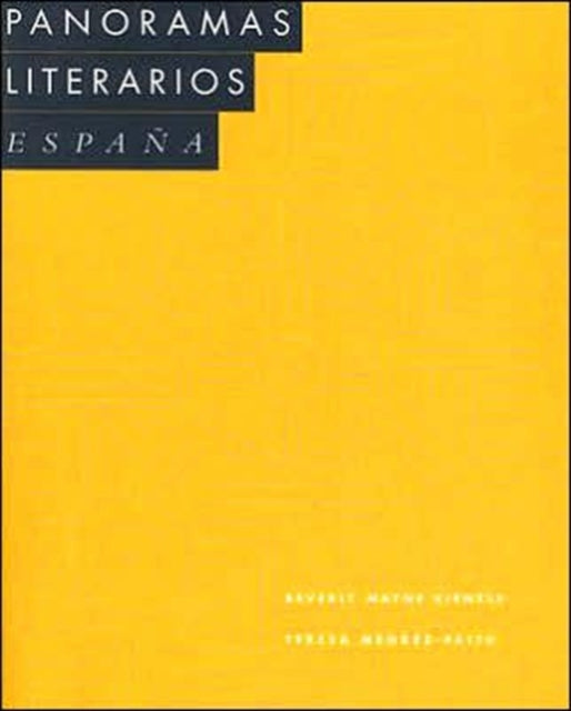Book cover of: Panoramas literarios. By: Beverly Mayne Kienzle