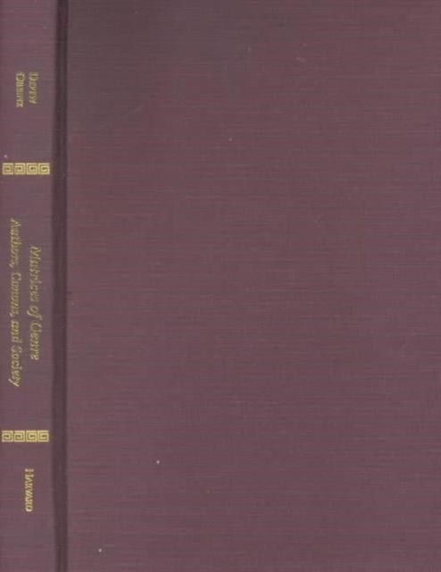 Book cover of: Matrices of Genre