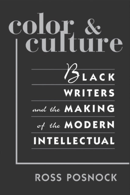 Book cover of: Color and Culture. By: Ross Posnock