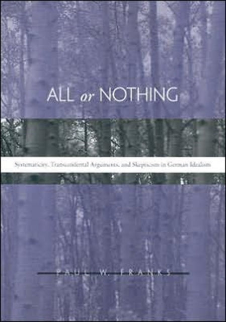 Book cover of: All or Nothing. By: Paul W. Franks