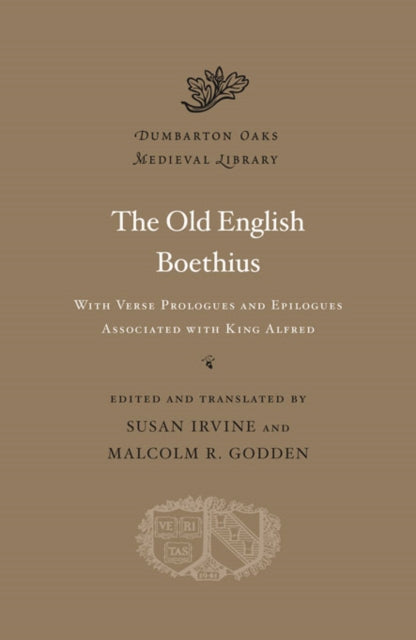 Book cover of: Old English Boethius. By: Boethius