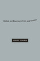 Book cover of: Method and Meaning in Polls and Surveys. By: Howard Schuman