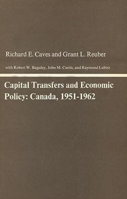 Book cover of: Capital Transfers and Economic Policy