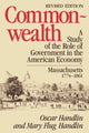 Book cover of: Commonwealth. By: Oscar Handlin