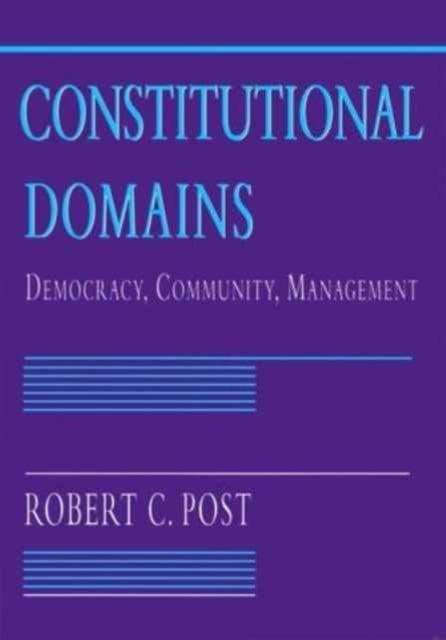 Book cover of: Constitutional Domains