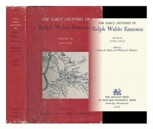 Book cover of: Early Lectures of Ralph Waldo Emerson. By: Ralph Waldo Emerson