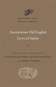 Anonymous Old English Lives of Saints