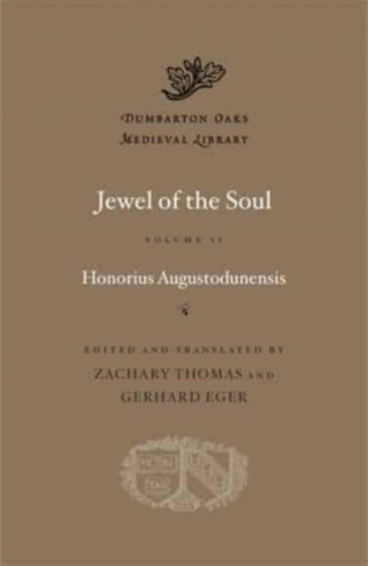 Book cover of: Jewel of the Soul. By: Honorius Augustodunensis
