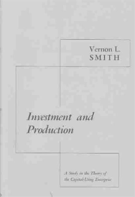 Book cover of: Investment and Production