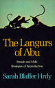 Book cover of: Langurs of Abu. By: Sarah Blaffer Hrdy