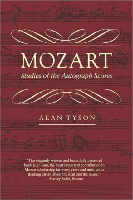 Book cover of: Mozart. By: Alan Tyson