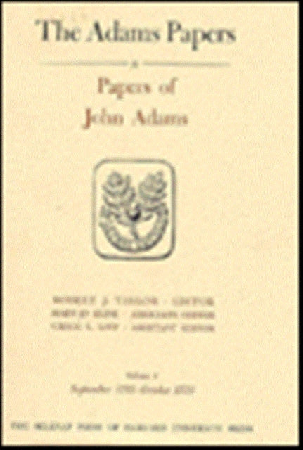 Book cover of: Papers of John Adams