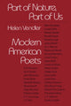 Book cover of: Part of Nature, Part of Us. By: Helen Hennessy Vendler