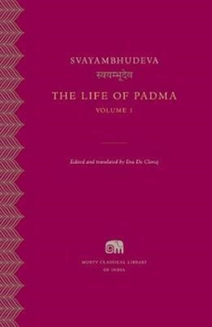 Book cover of: The Life of Padma. By: Svayambhudeva
