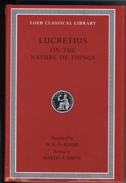 Book cover of: On the Nature of Things. By: Titus Lucretius Carus