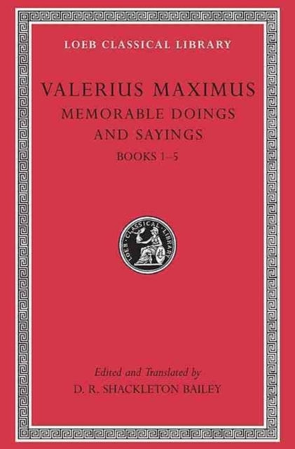 Book cover of: Memorable Doings and Sayings, Volume I