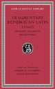 Book cover of: Fragmentary Republican Latin, Volume II. By: Quintus Ennius