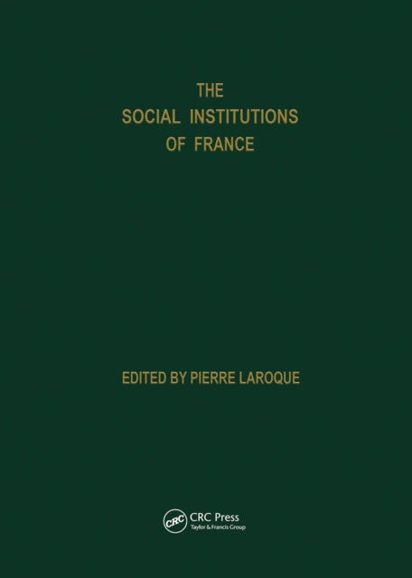 Book cover of: Social Institutions Of France