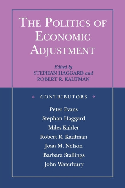 Book cover of: Politics of Economic Adjustment