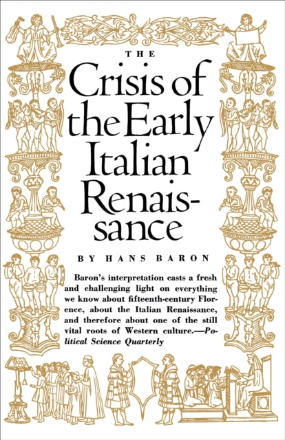 Book cover of: Crisis of the Early Italian Renaissance. By: Hans Baron