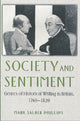Book cover of: Society and Sentiment